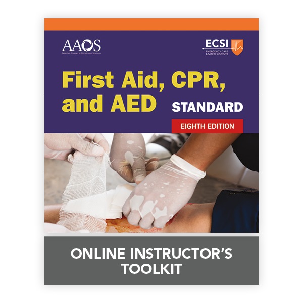 Standard First Aid, CPR, and AED Online Instructors Toolkit: 9781284245226